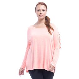 Plus Size Balance Collection Mercy Cross-Strap Top