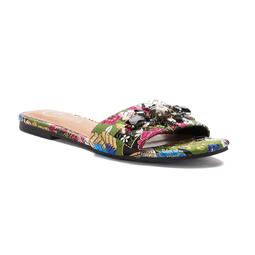 Candie's® Rutabaga Women's Tapestry Slide Sandals
