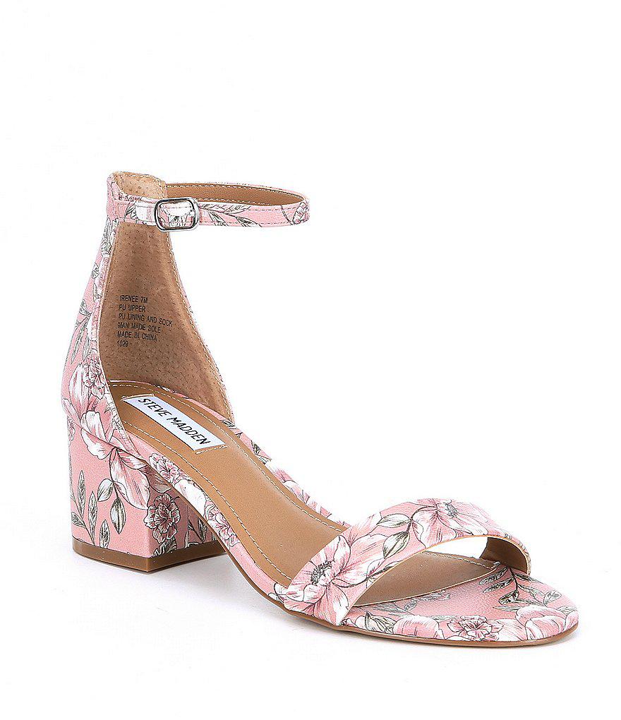 steve madden floral sandals