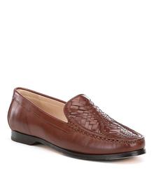 cole haan woven loafer