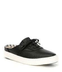 Cole Haan GrandPro Deck Leather Slip-On Sneaker Mules