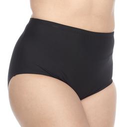 Plus Size N Solid High-Waisted Body Sculptor Brief Bottoms