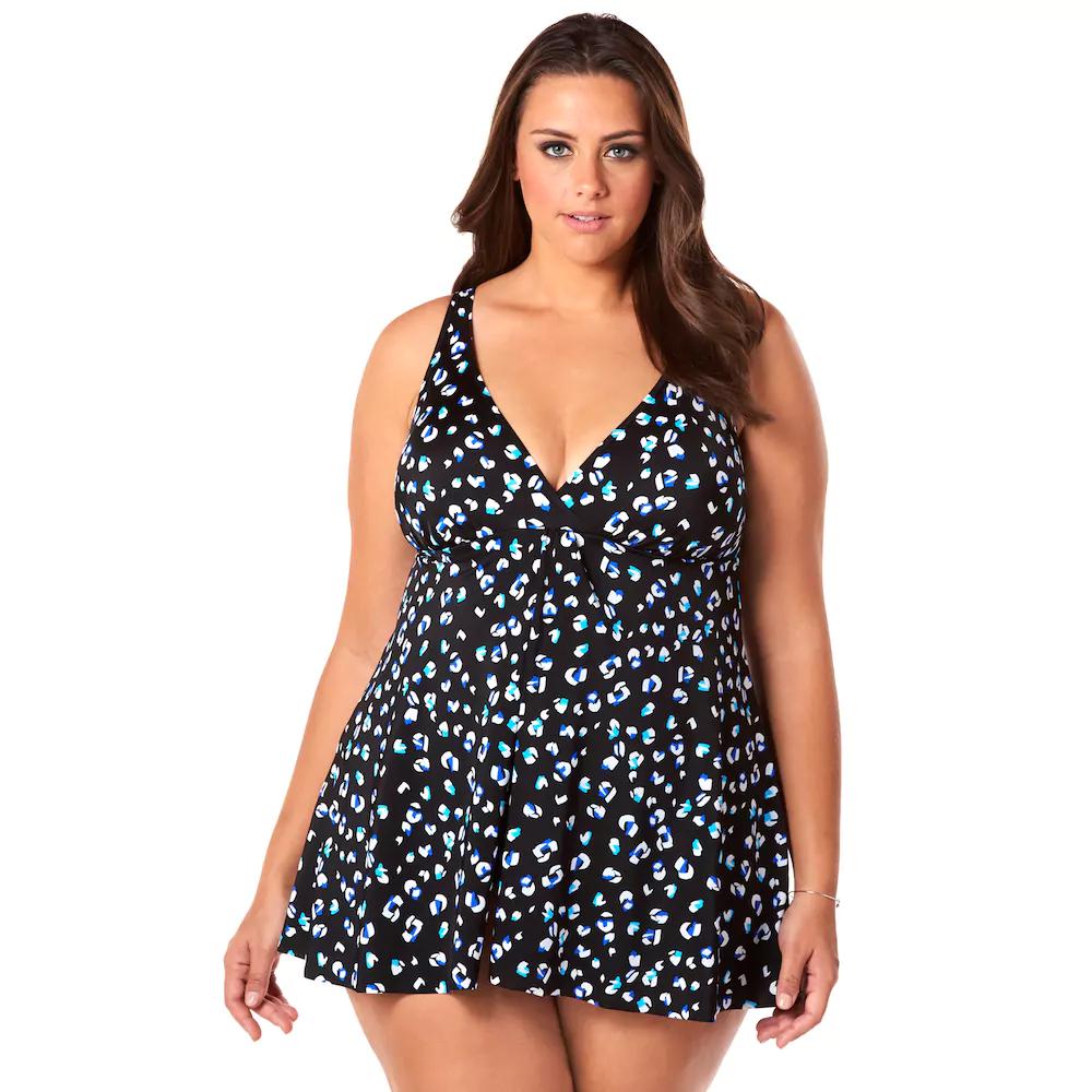 croft and barrow swim dress