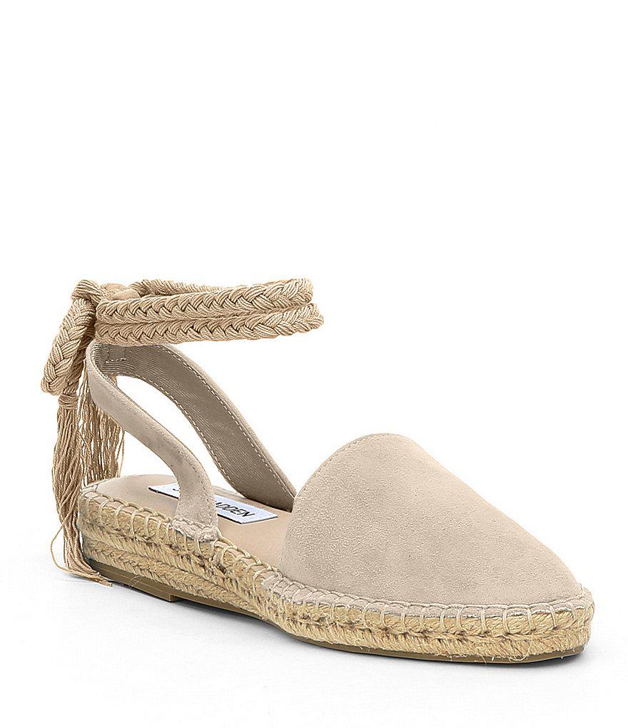 Steve Madden Mesa Suede Ankle Wrap Demi 