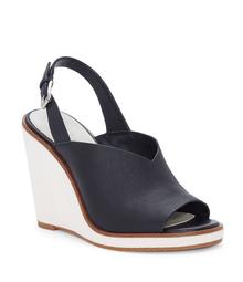 1. STATE Genna Leather Wedge Sandals