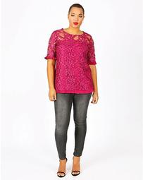 Lovedrobe 3D Detail Lace Top