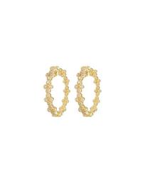 18K Provence Diamond Quad Hoop Earrings