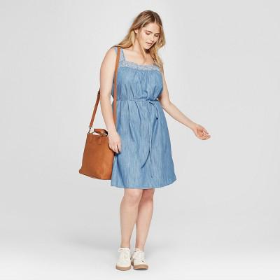 Universal thread denim on sale dress