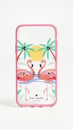 Flamingos iPhone X Case