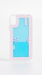 Pool and Floaties iPhone X Case