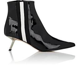 Libra Patent Leather Ankle Boots