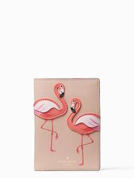 By The Pool Flamingo Passport Holder