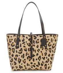 coach leopard tote