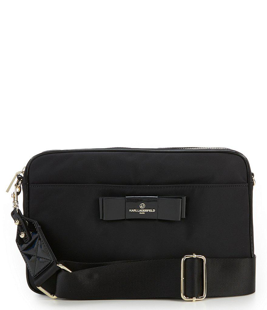 Buy MEN'S NYLON DOUBLE FRONT POCKET COMPUTER BAG Online - Karl Lagerfeld  Paris