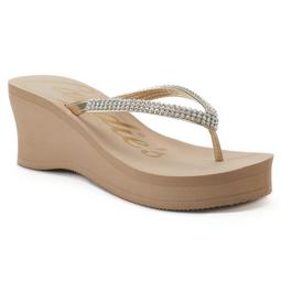 Candie's® Women's Bling Wedge Sandals