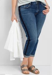 plus size Silver Jeans Co.&reg; vintage side stripe jean