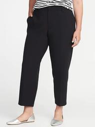 Mid-Rise Secret-Slim Pockets + Waistband Plus-Size Harper Pants