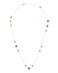 Textured Ornaments Station Necklace, 36"L