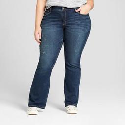 Women's Plus Size Skinny Bootcut Jeans  - Universal Thread™ Medium Wash