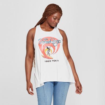 plus size beach tank tops