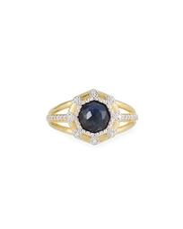 18K Lisse Uptown Doublet Ring, Size 6.5