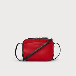Mariel Red and Navy Shoulder Bag