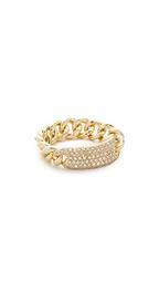 18k Gold Essential ID Link Ring