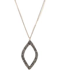 Luxe Marquise Pendant Necklace