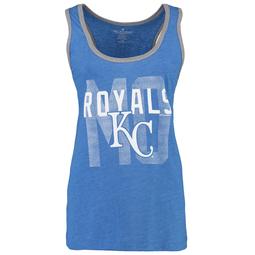 Kansas City Royals Soft as a Grape Women's Plus Size Team Pride Tank Top - Royal