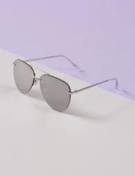 Frameless Aviator Sunglasses