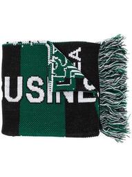League fringed scarf