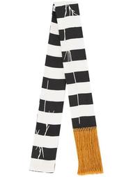 striped skinny scarf