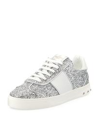 Fly Crew Glittered Low-Top Sneakers