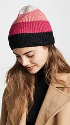 Brushed Colorblock Beanie Hat