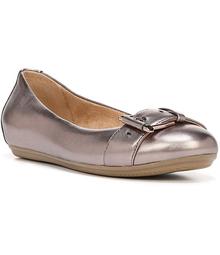 Naturalizer Bayberry Metallic Leather Flats