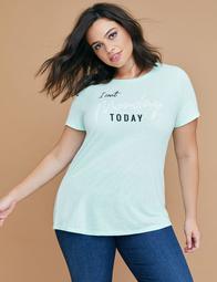 I Can't Monday Graphic Crew-Neck Tee