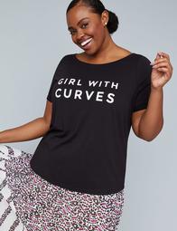 Girl With Curves Graphic Tee