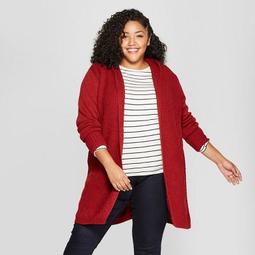 Women's Plus Size Hooded Car Coat - A New Day™
