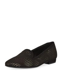 Varlet Perforated Leather Loafers