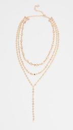 Aimee Layered Y Chain Necklace