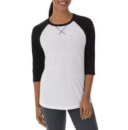 Athletic Works Women's Core Active Baseball T-Shirt