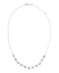 Rock Candy Multi-Stone Necklace in Light Blue