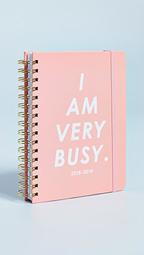 I Am Very Busy Aug to Aug Medium Planner