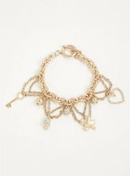 Chain Link Charm Bracelet