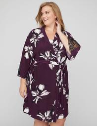 Floral & Lace Passion Robe
