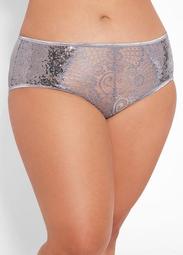 Sequin and Lace Panty