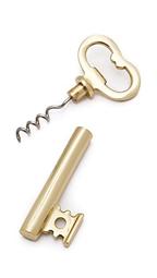Golden Key Bottle Opener / Corkscrew