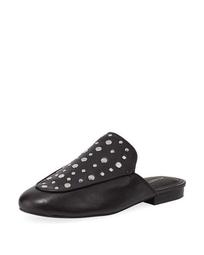 Wynter Embellished Leather Mules