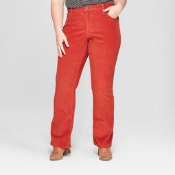 Women's Plus Size Skinny Bootcut Jeans - Universal Thread™ Red