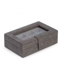 12-Compartment Cufflink/Ring Storage Case